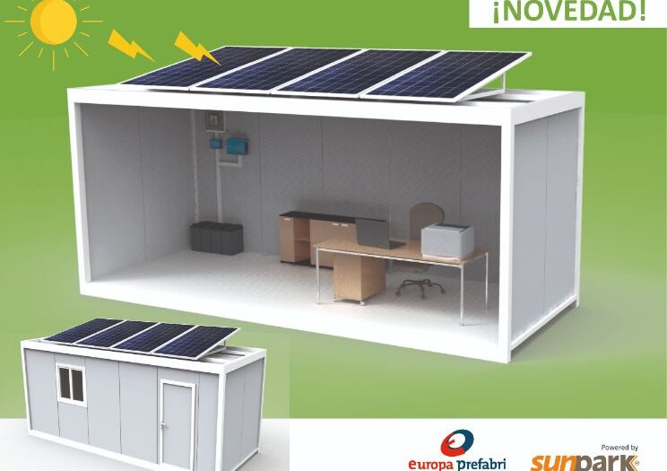 Módulos con paneles solares
