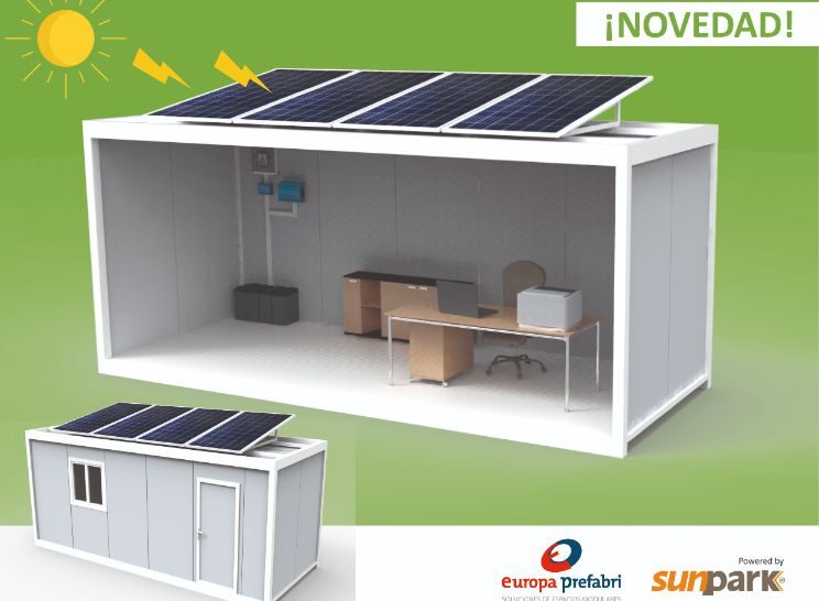 Módulos con paneles solares